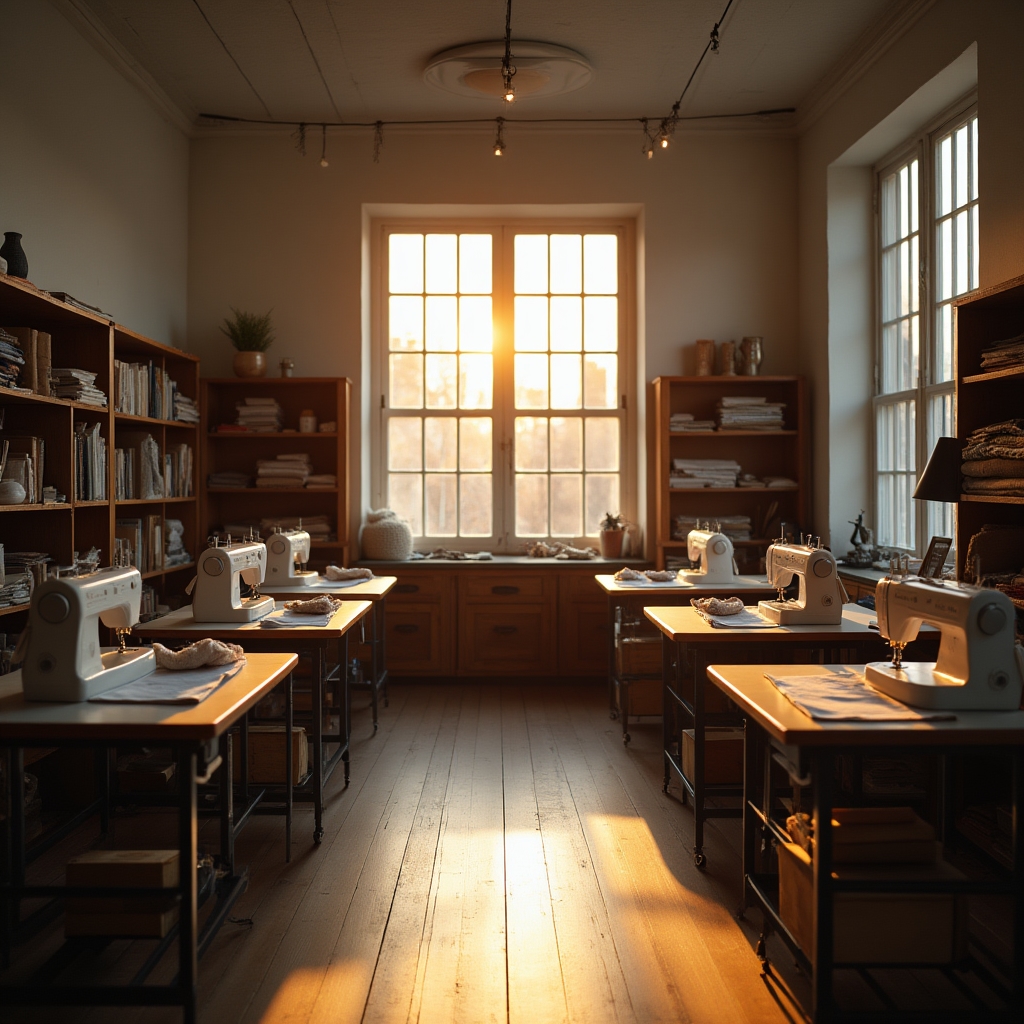 Рабочее пространство швейной студии Vitaxon Wave